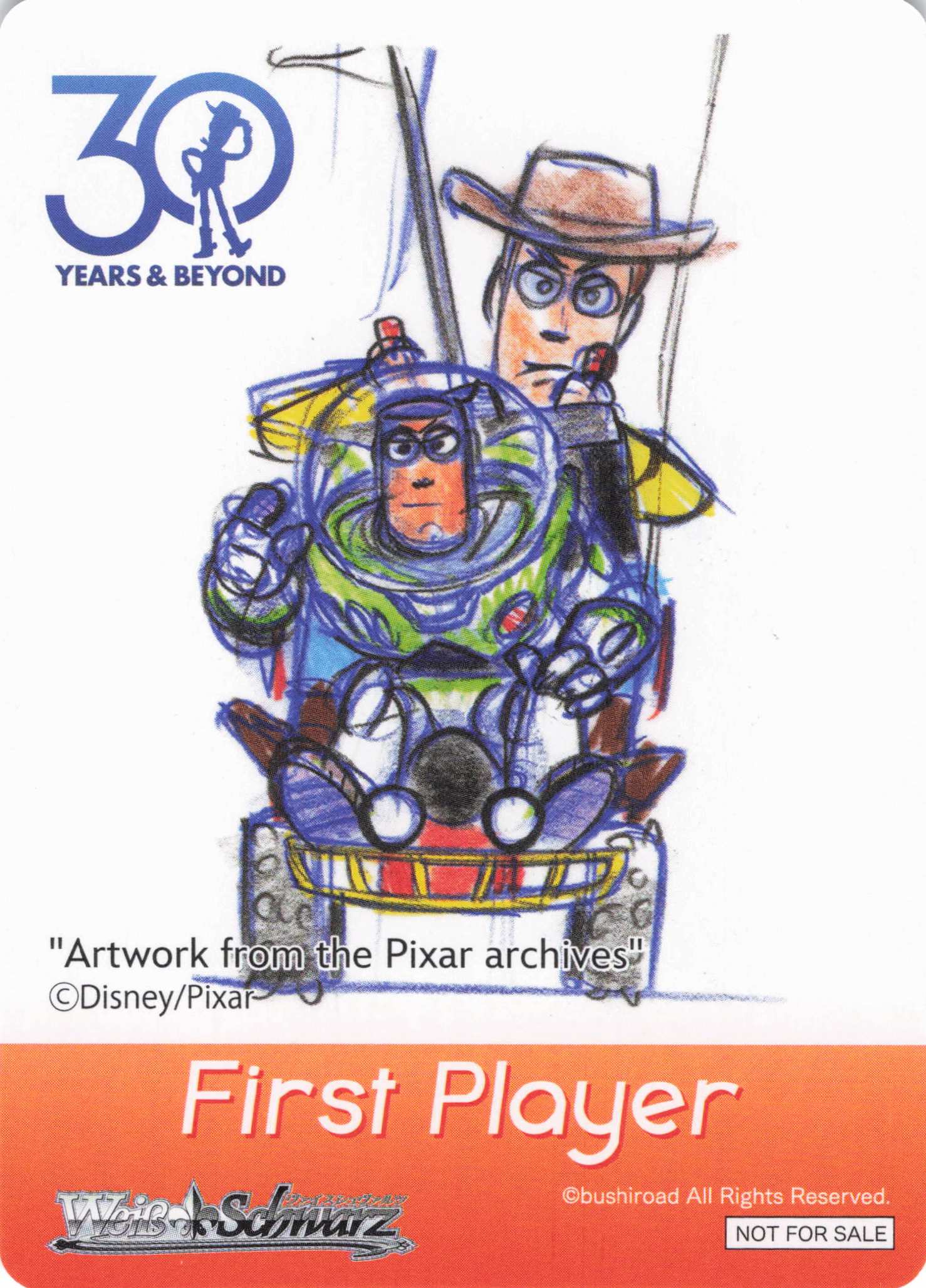 先攻マーカー①(Toy Story 30YEARS＆BEYOND)
