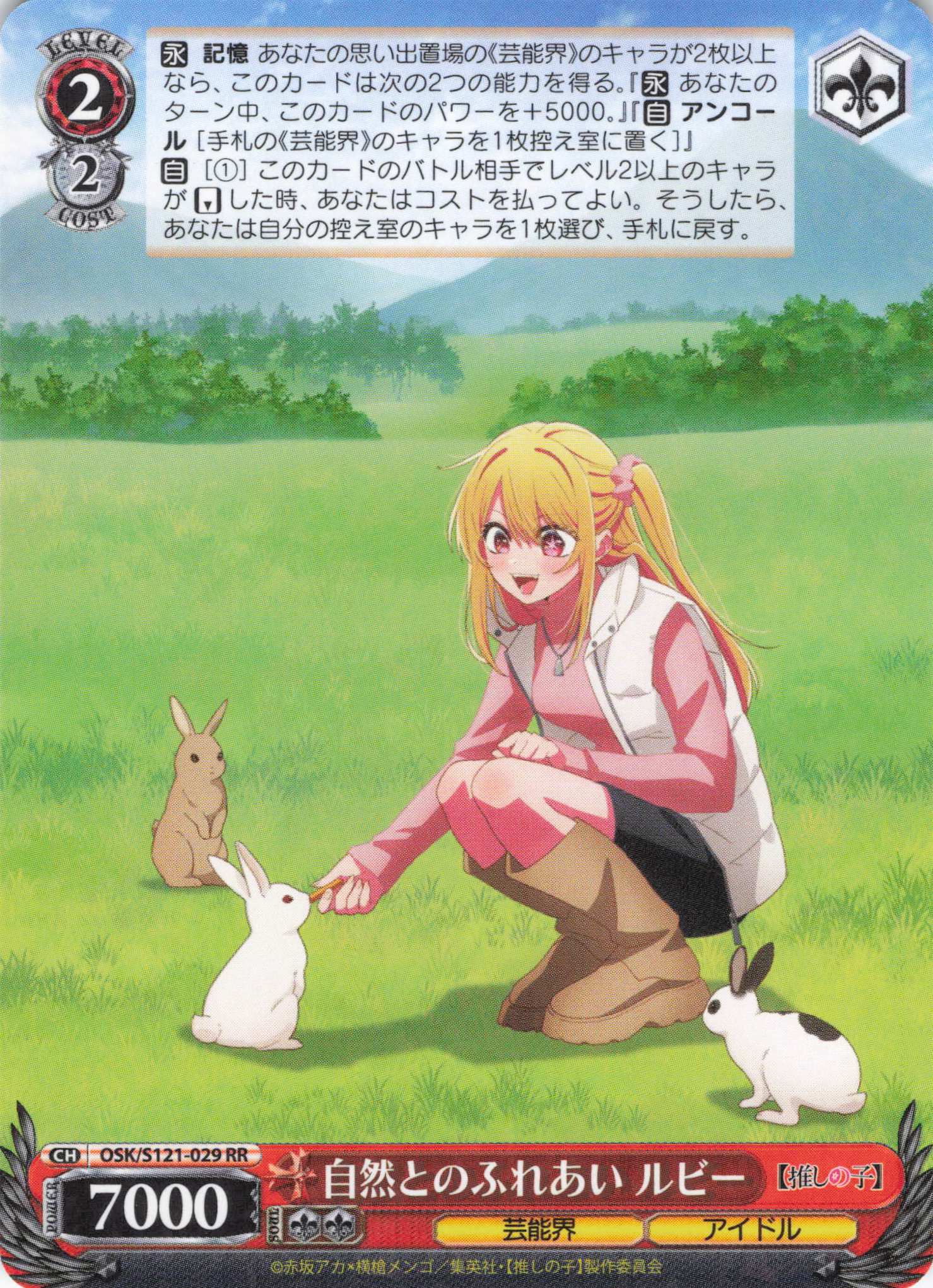 【状態B】自然とのふれあい ルビー(RR)(OSK/S121-029)