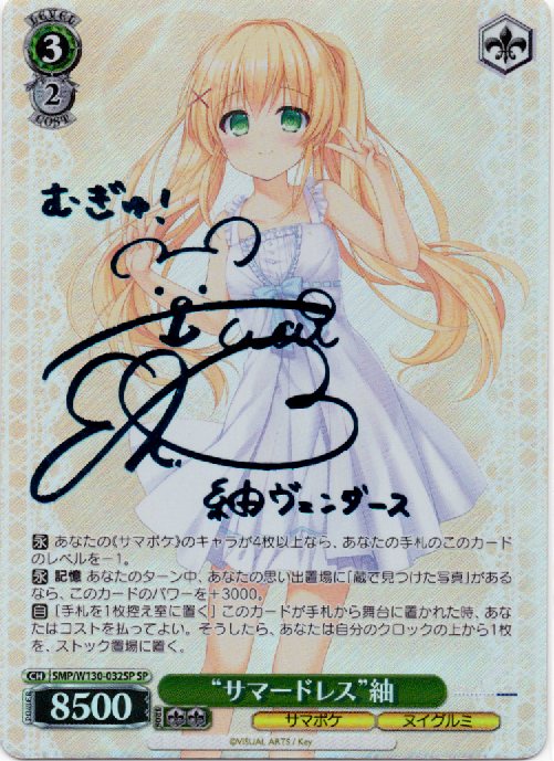 “サマードレス”紬【青箔サイン】(SP)(SMP/W130-032SP)