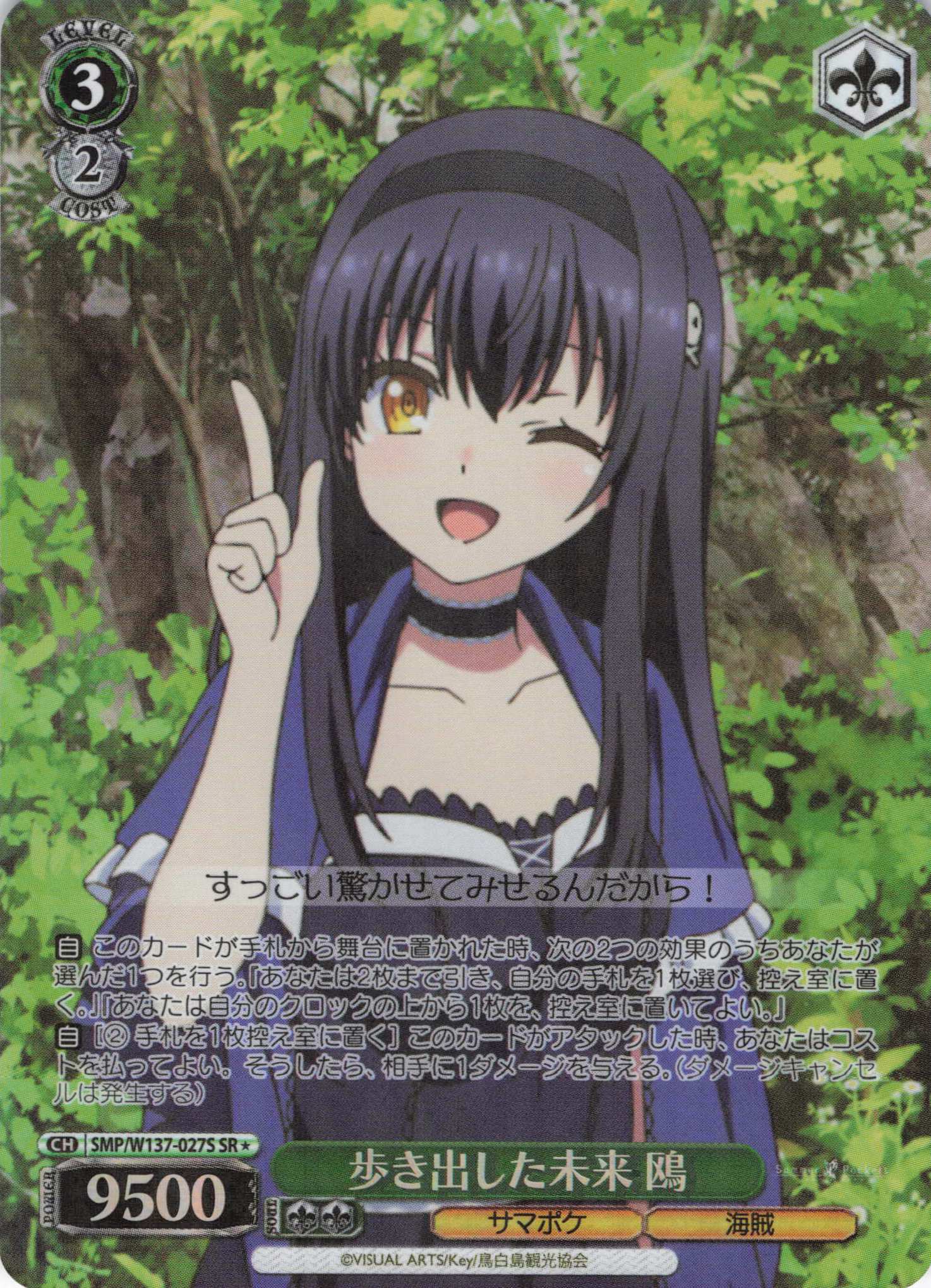 歩き出した未来 鴎(SR)(SMP/W137-027S)