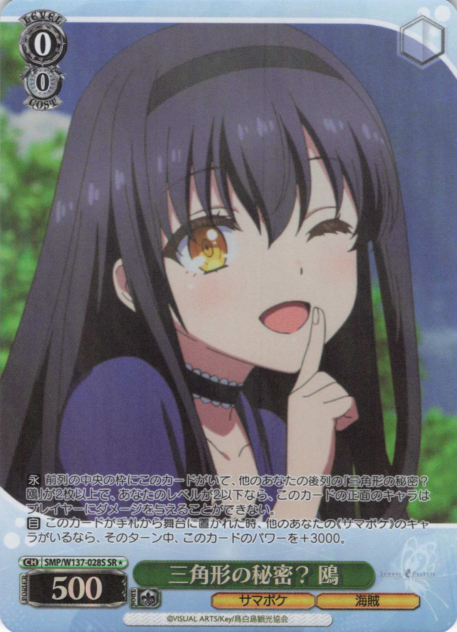 三角形の秘密？ 鴎(SR)(SMP/W137-028S)