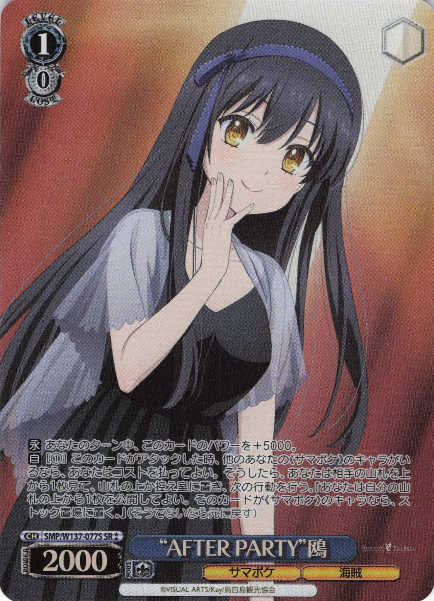 “AFTER PARTY”鴎(SR)(SMP/W137-077S)