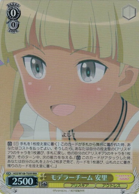 モデラーチーム 安里(RRR)(AGS/W108-T05R)