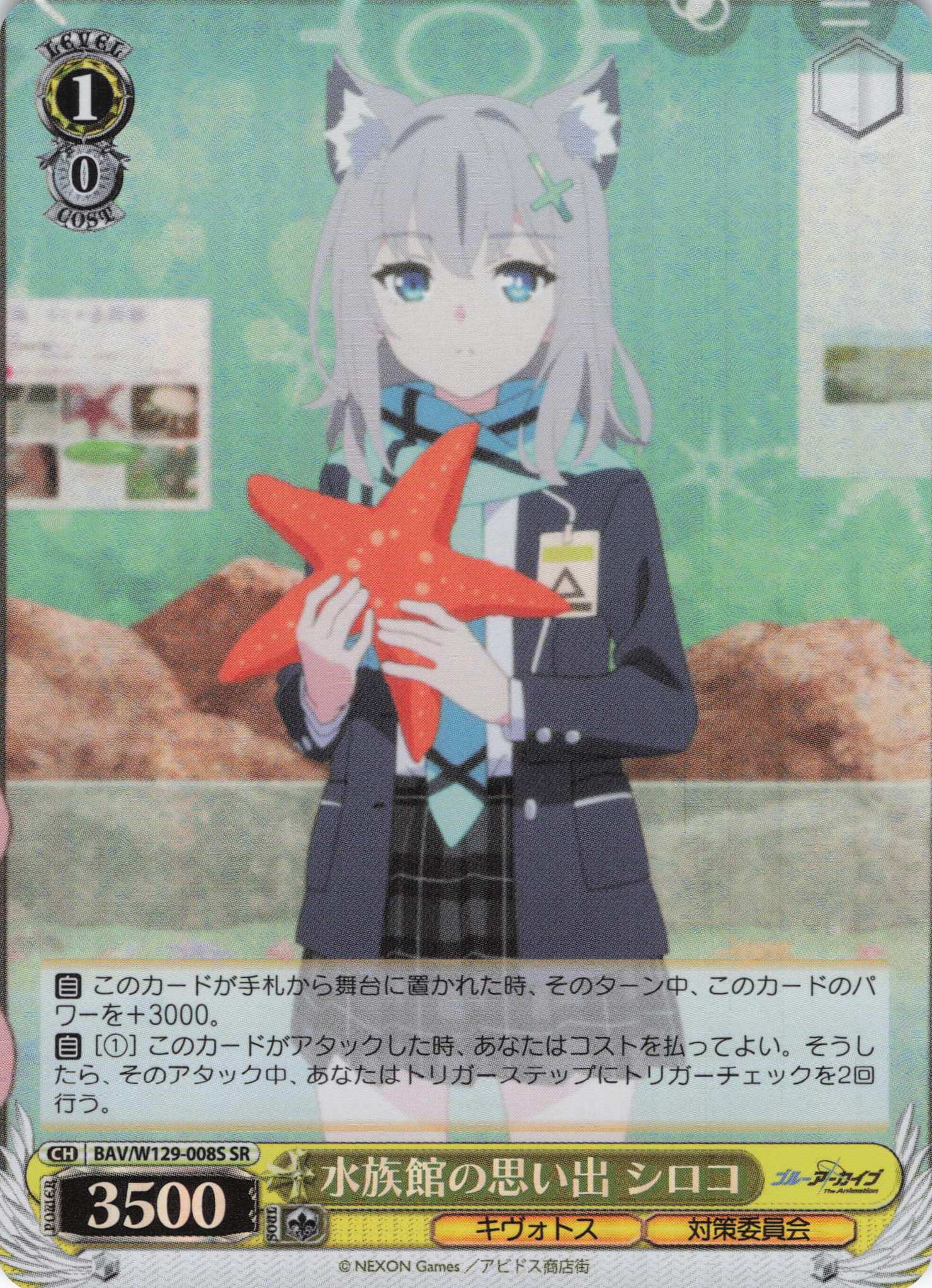 水族館の思い出 シロコ(SR)(BAV/W129-008S)