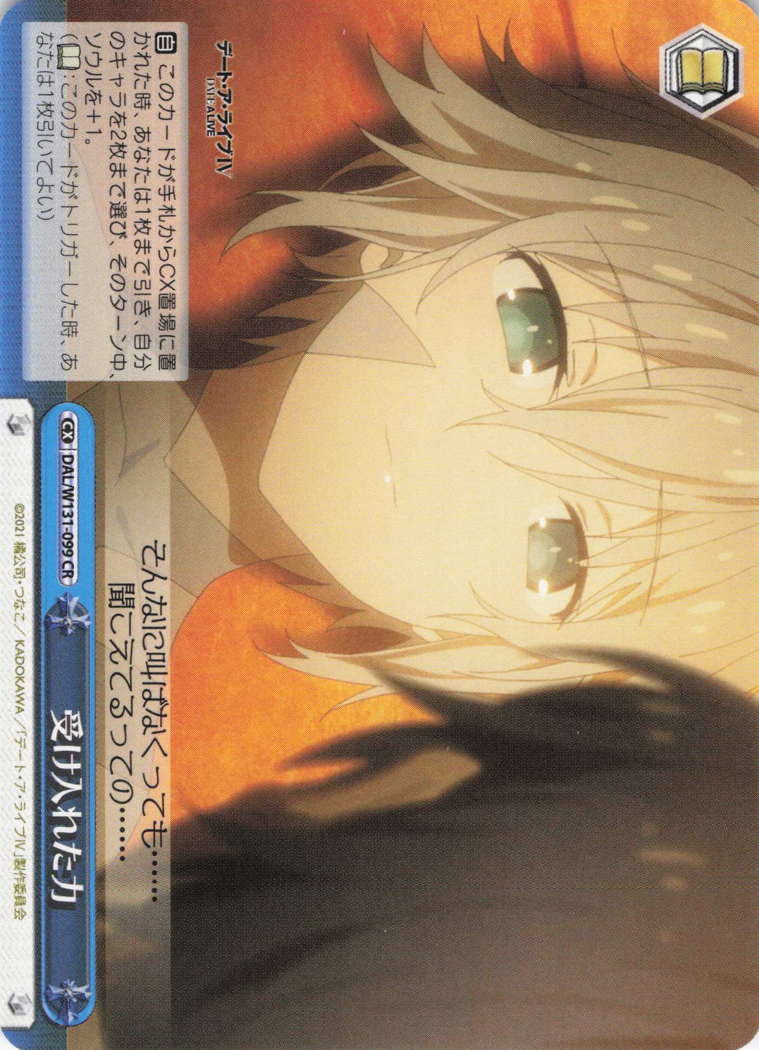 受け入れた力(CR)(DAL/W131-099)
