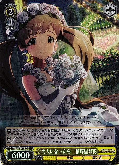 大人になったら 箱崎星梨花(BNP)(IMS/S93-035BNP)