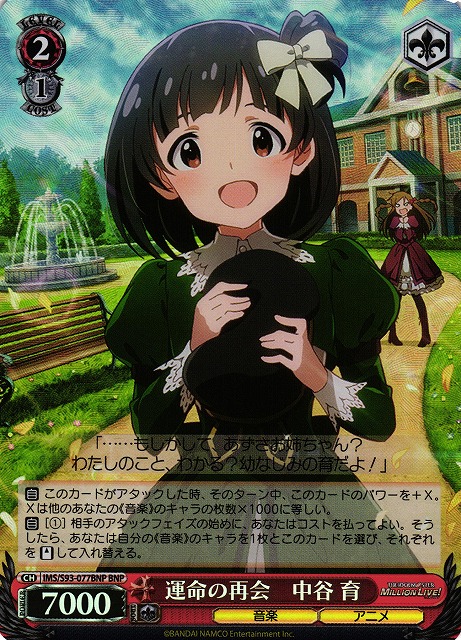 運命の再会 中谷 育(BNP)(IMS/S93-077BNP)