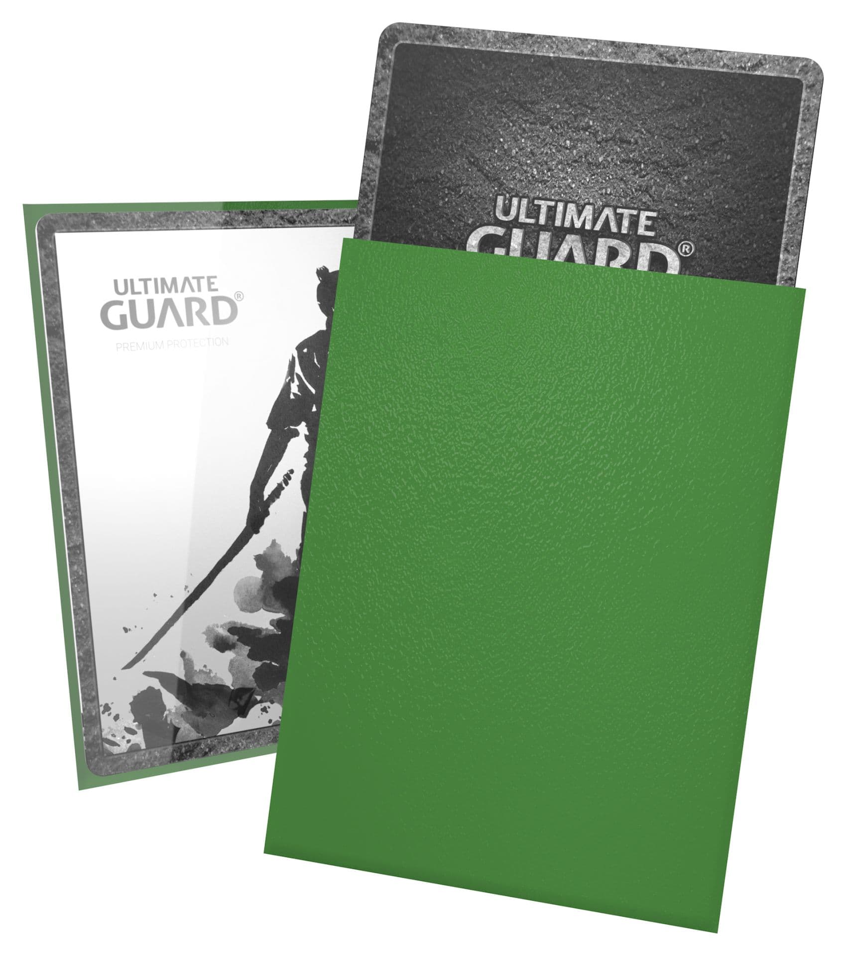【スタンダードサイズ】Ultimate Guard(アルティメットガード) Katana スリーブ GREEN（100枚入）