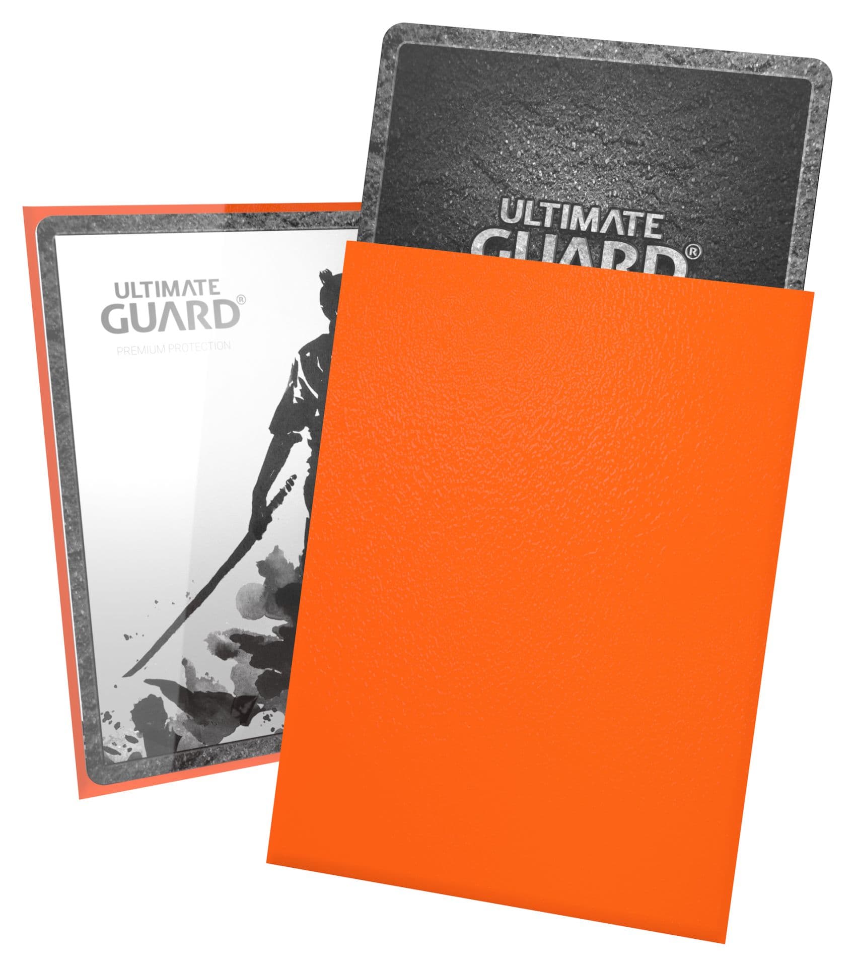 【スタンダードサイズ】Ultimate Guard(アルティメットガード) Katana スリーブ ORANGE（100枚入）