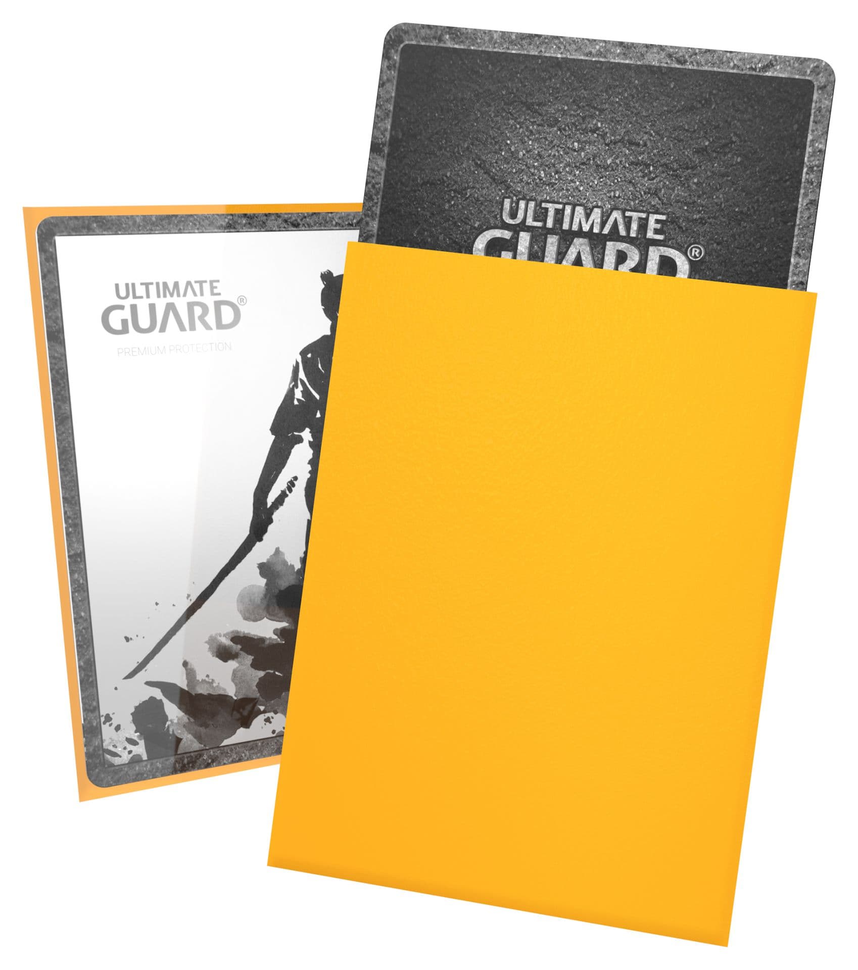【スタンダードサイズ】Ultimate Guard(アルティメットガード) Katana スリーブ YELLOW（100枚入）
