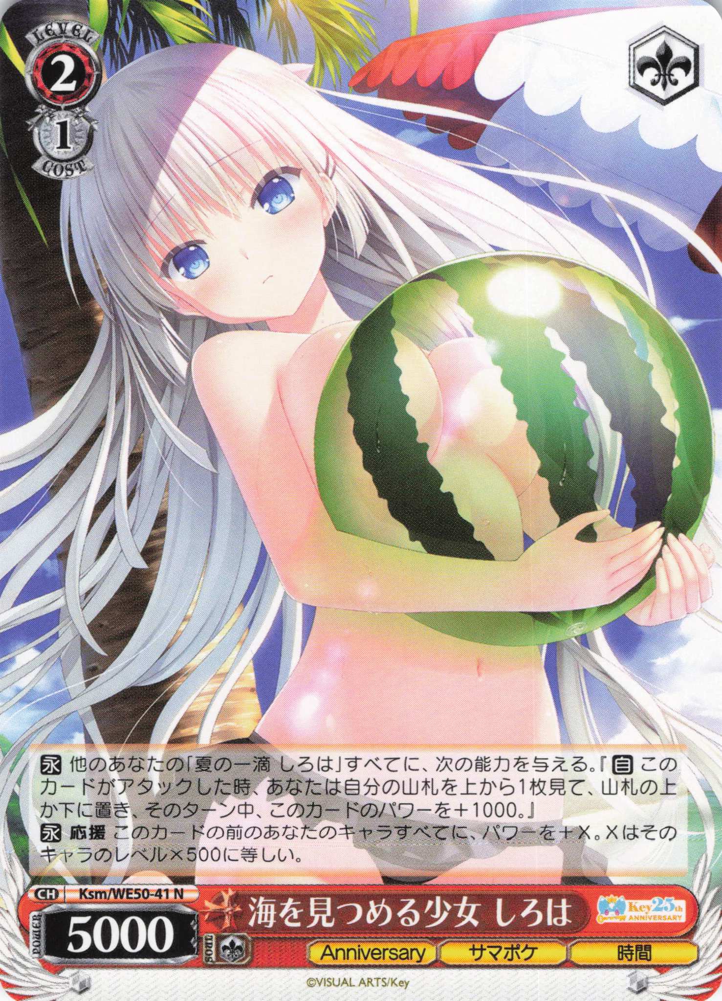 海を見つめる少女 しろは(N)(Ksm/WE50-41)