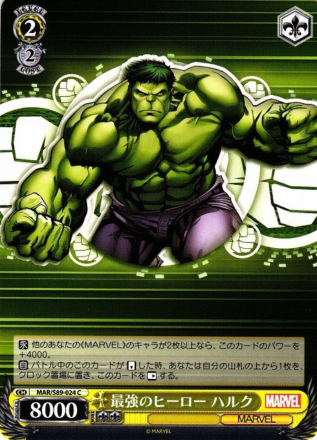 最強のヒーロー ハルク(MAR/S89-024)