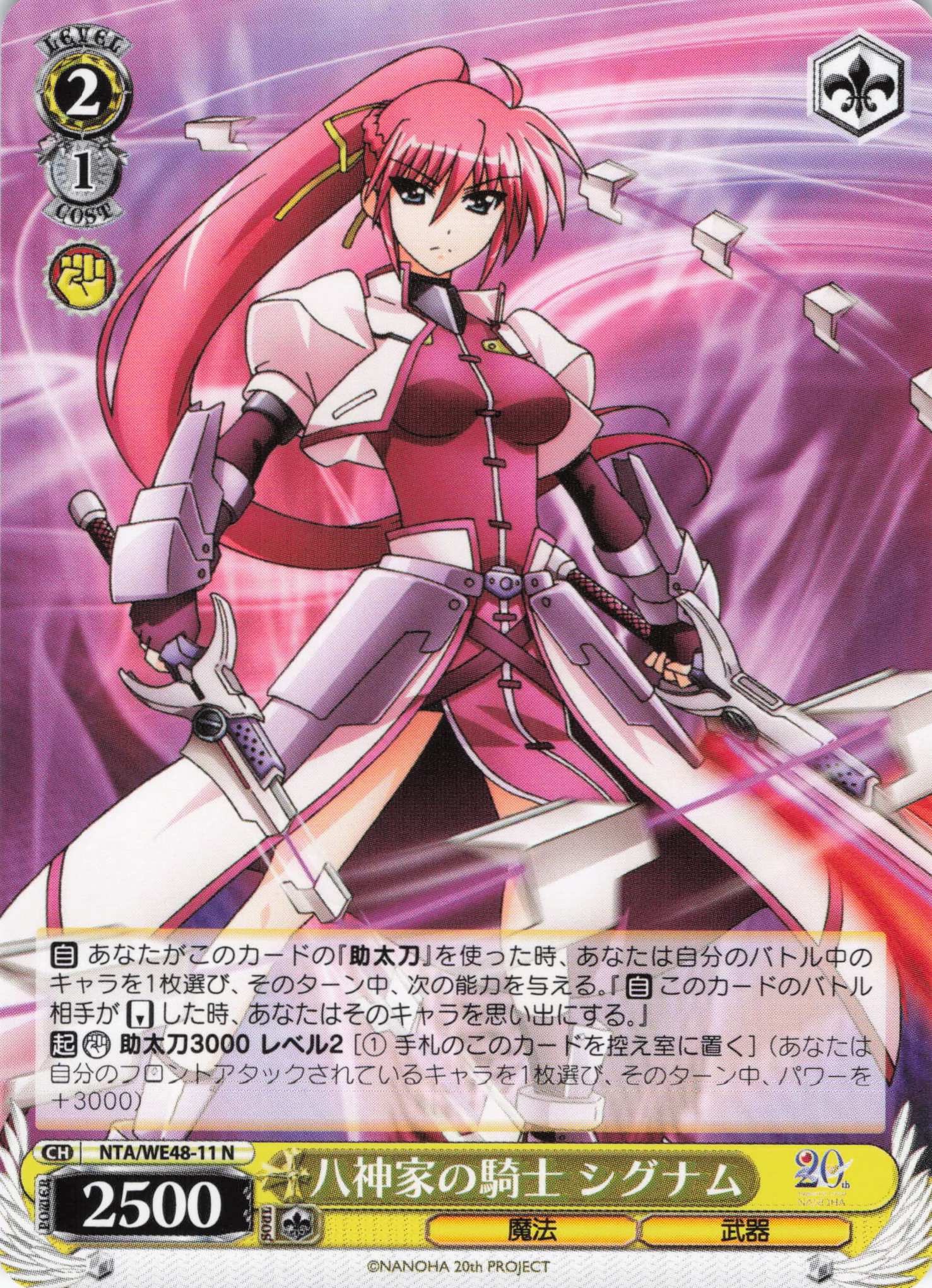 八神家の騎士 シグナム(N)(NTA/WE48-11)