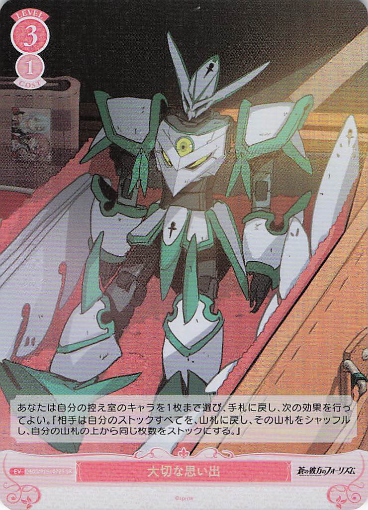 大切な思い出(SR)(OS05/R05-072S)