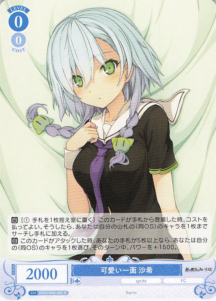 可愛い一面 沙希(R)(OS05/R05-081)