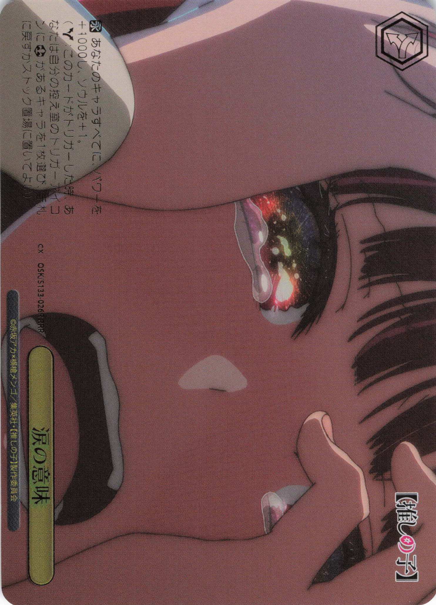 涙の意味(RRR)(OSK/S133-026R)