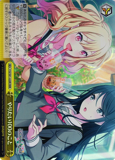 やりたい100のこと(RRR)(PJS/S91-029R)