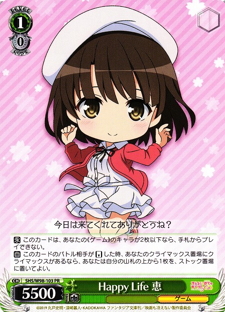 Happy Life 恵(SHS/W98-103)