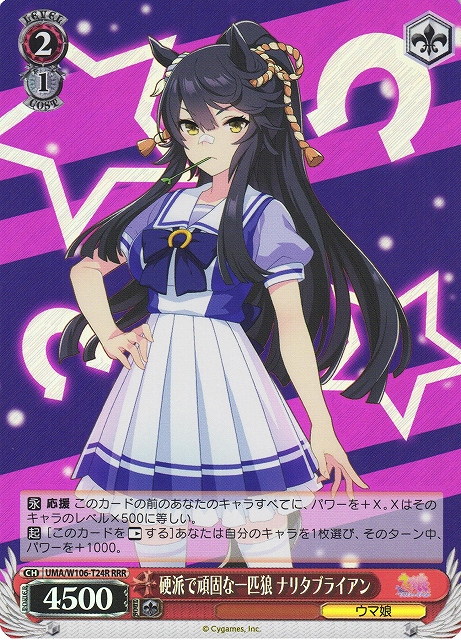 硬派で頑固な一匹狼 ナリタブライアン(RRR)(UMA/W106-T24R)