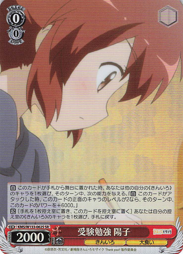 受験勉強 陽子(SR)(KMS/W133-062S)