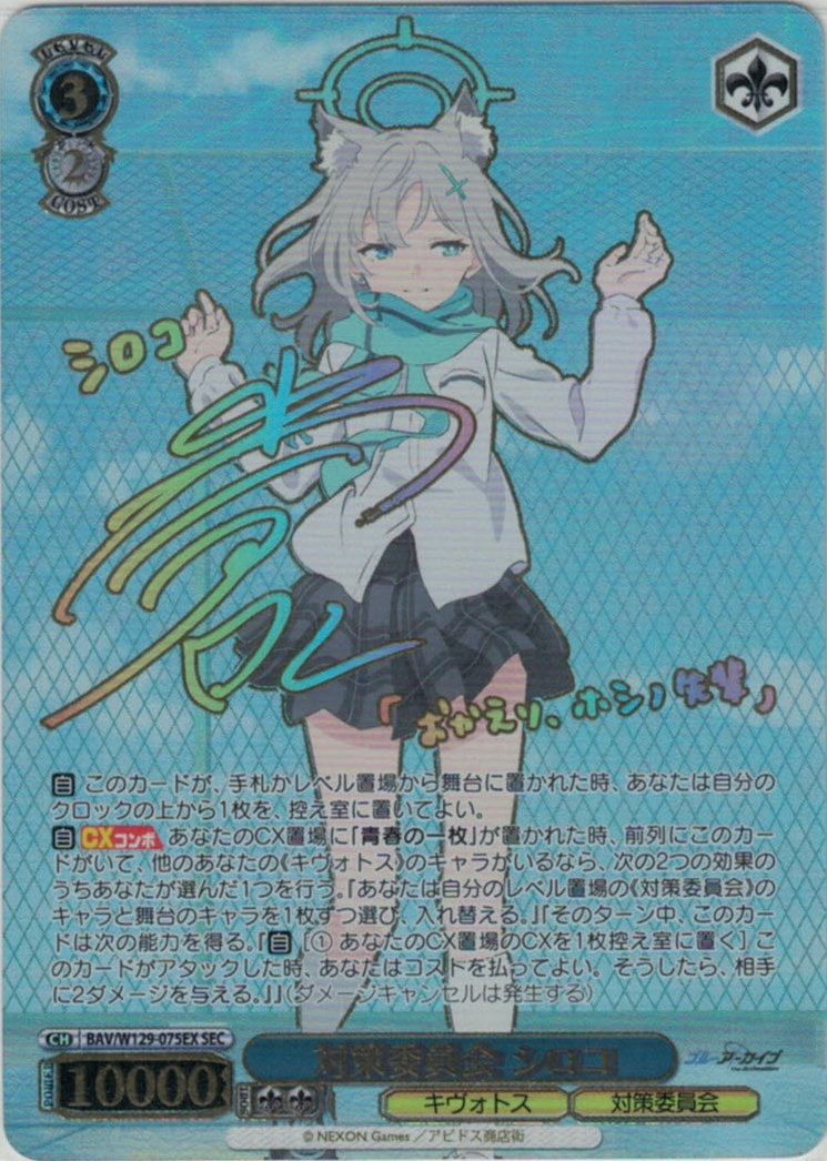 対策委員会 シロコ(SEC)(BAV/W129-075EX)