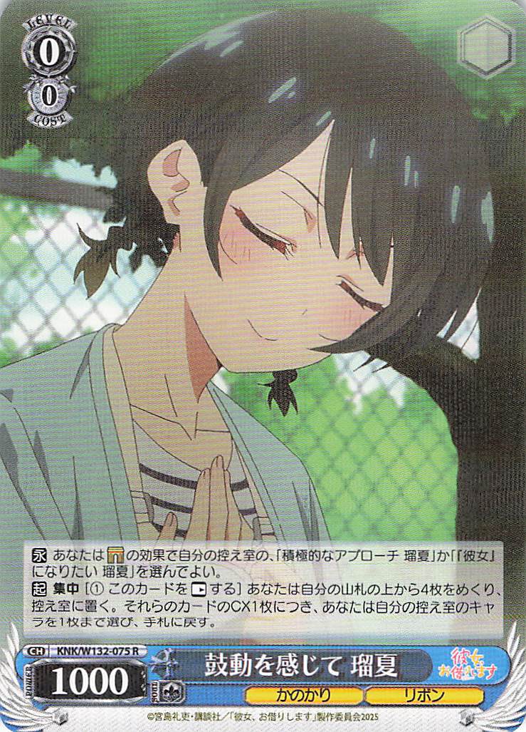 鼓動を感じて 瑠夏(R)(KNK/W132-075)
