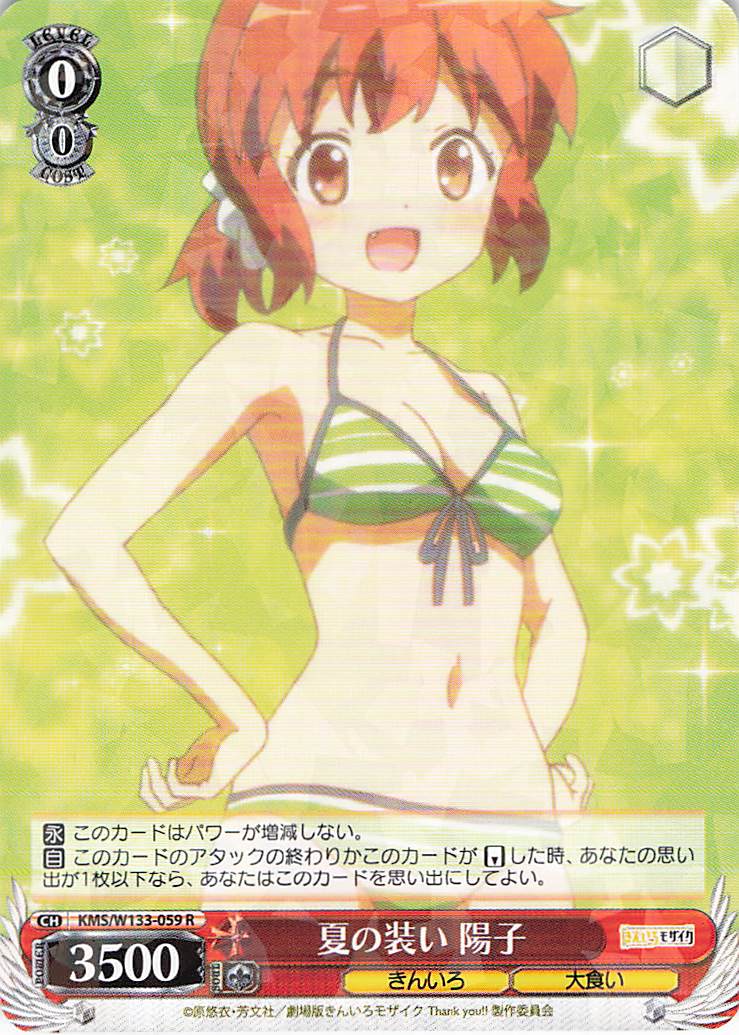 夏の装い 陽子(R)(KMS/W133-059)