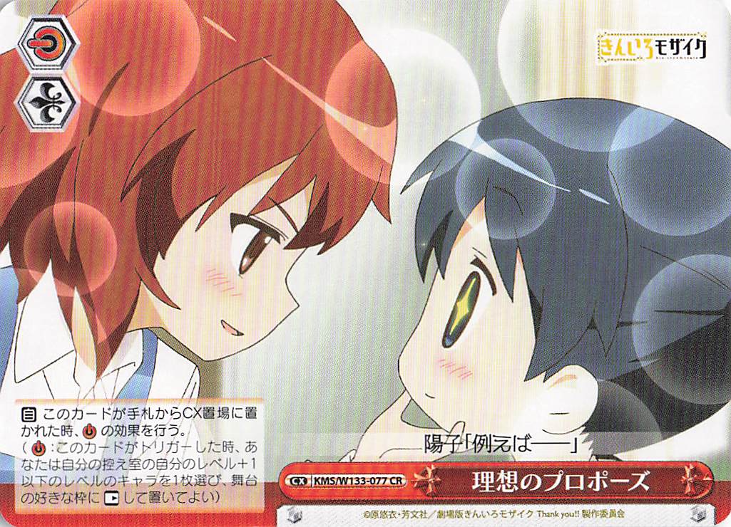 理想のプロポーズ(CR)(KMS/W133-077)