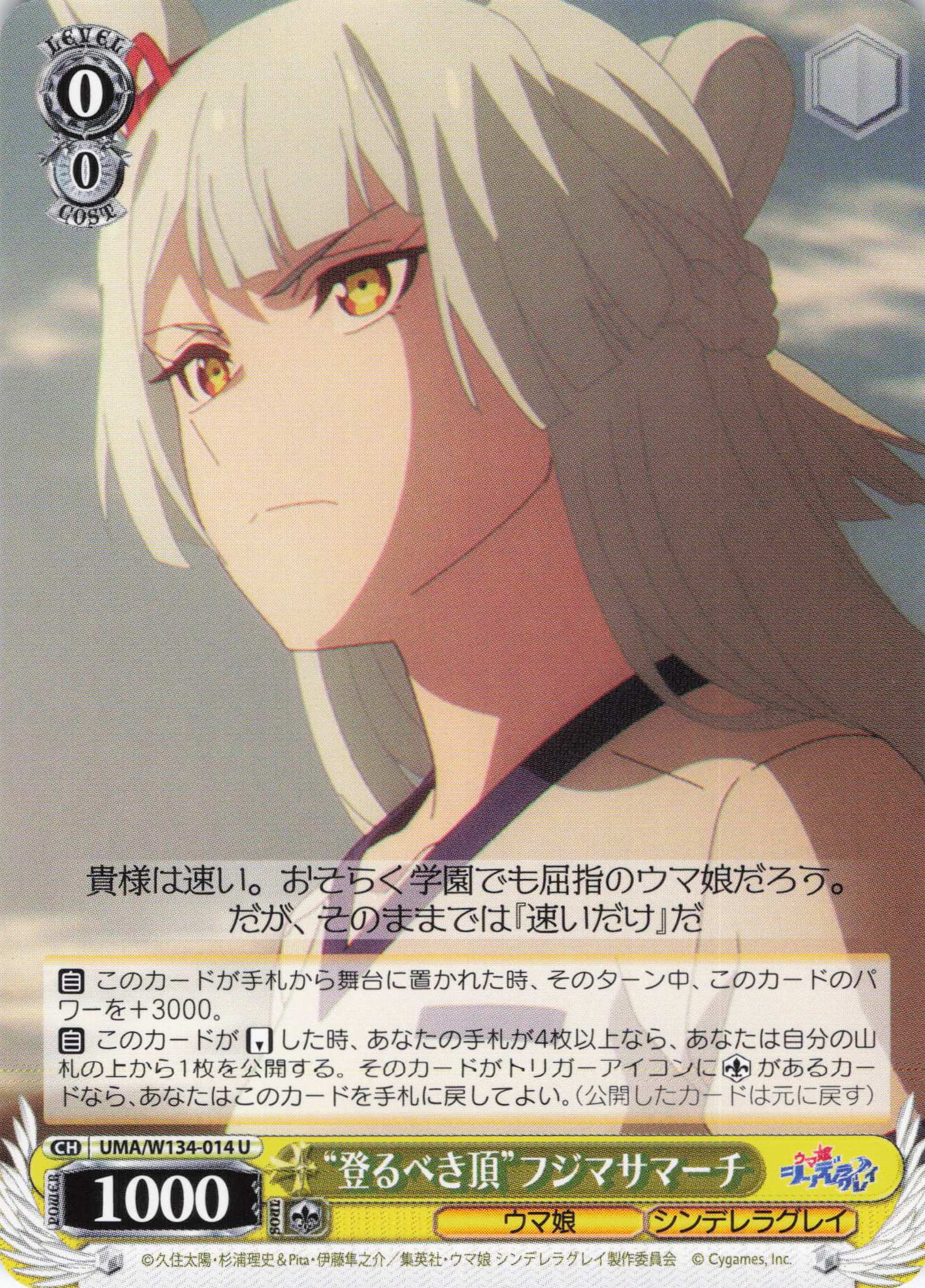 “登るべき頂”フジマサマーチ(U)(UMA/W134-014)