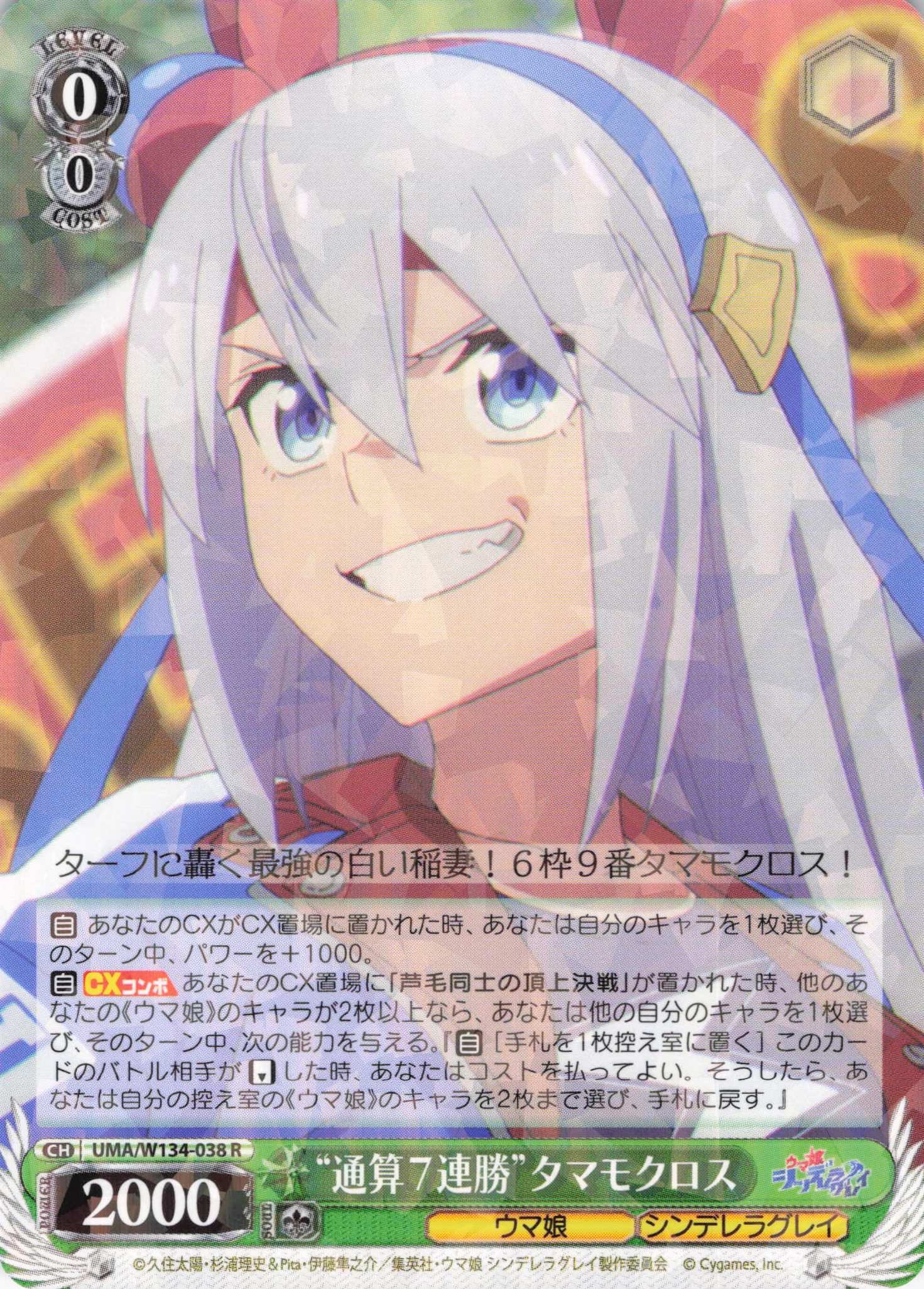 “通算７連勝”タマモクロス(R)(UMA/W134-038)