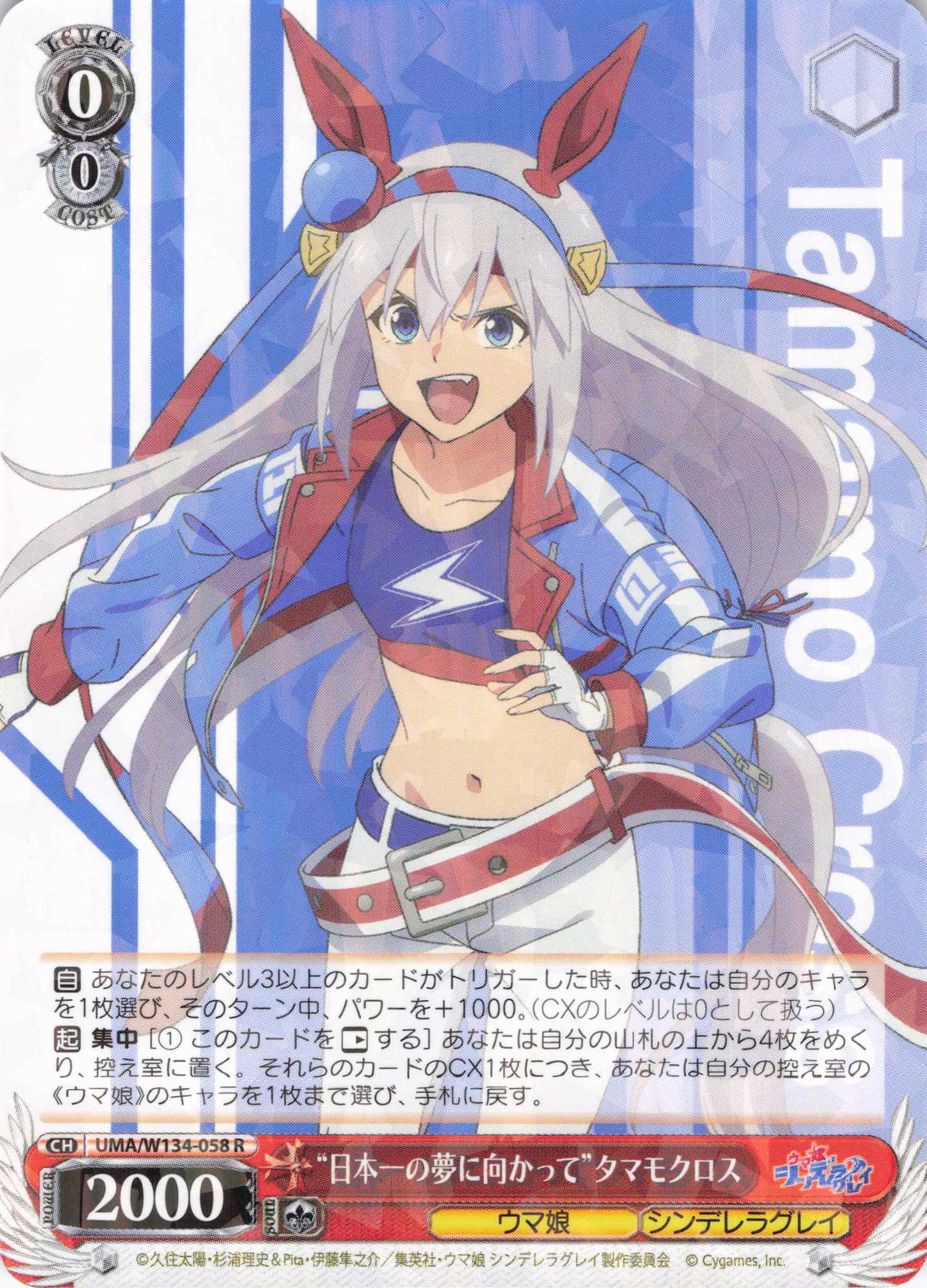 “日本一の夢に向かって”タマモクロス(R)(UMA/W134-058)