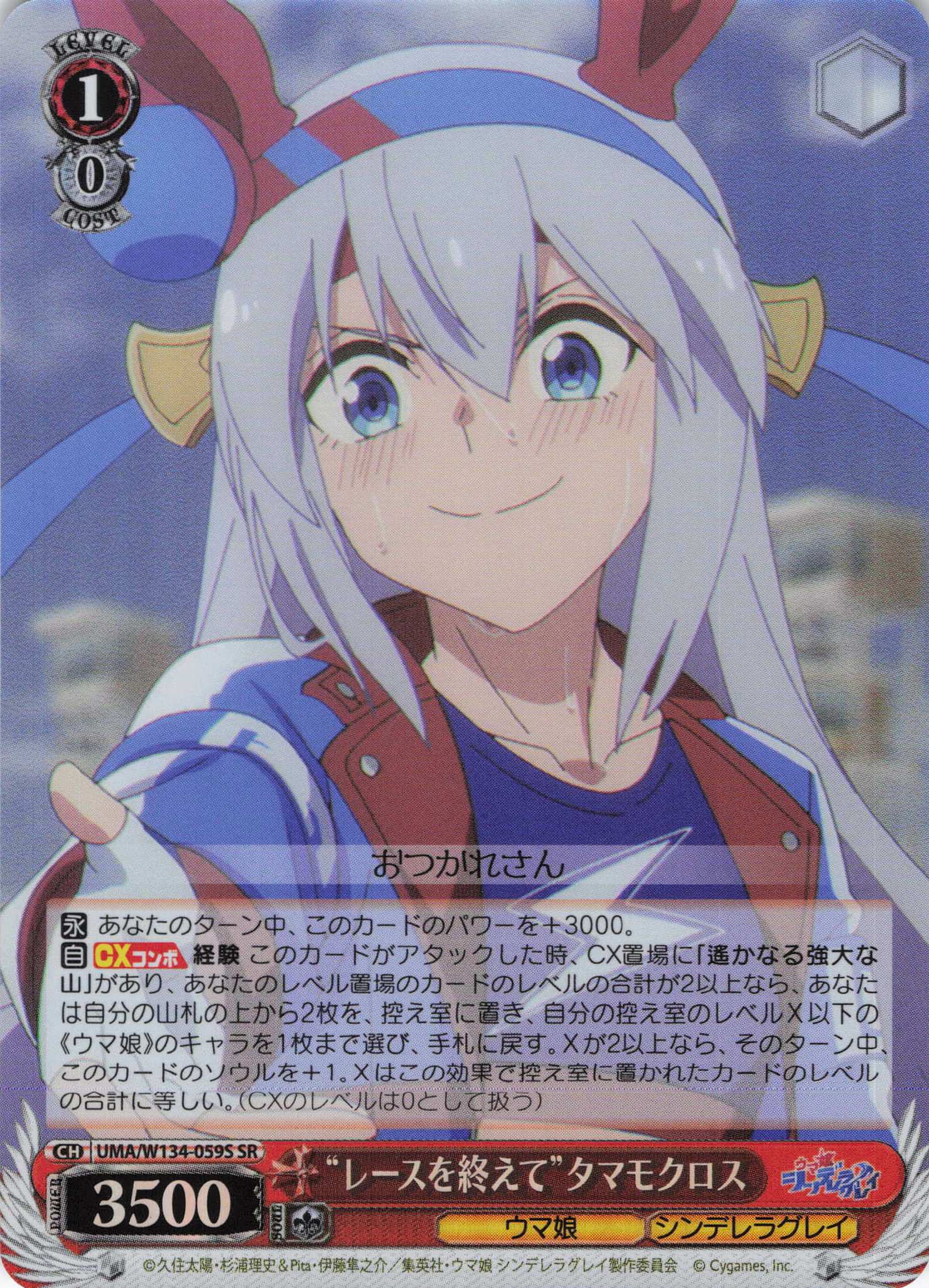 “レースを終えて”タマモクロス(SR)(UMA/W134-059S)