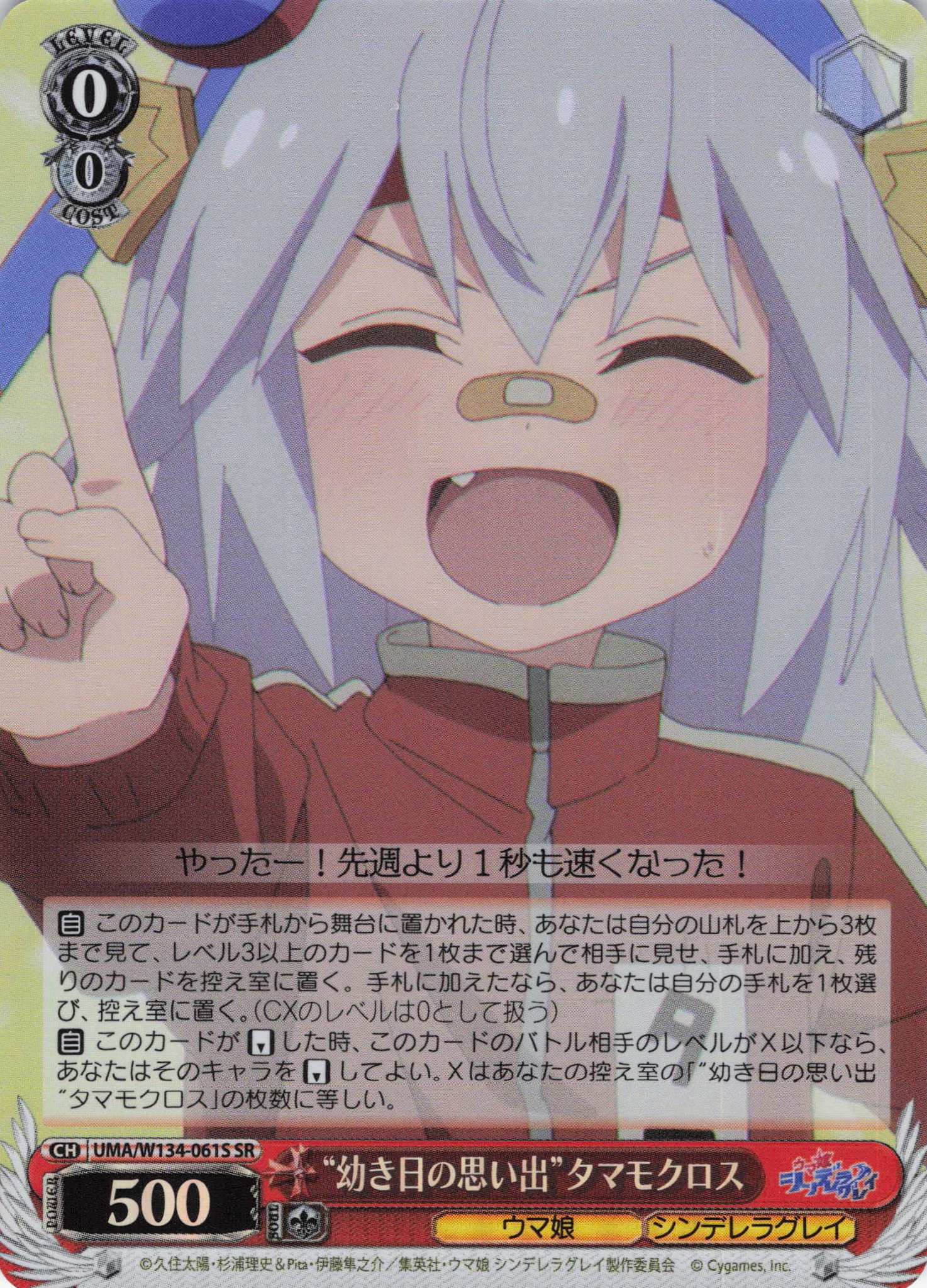 “幼き日の思い出”タマモクロス(SR)(UMA/W134-061S)