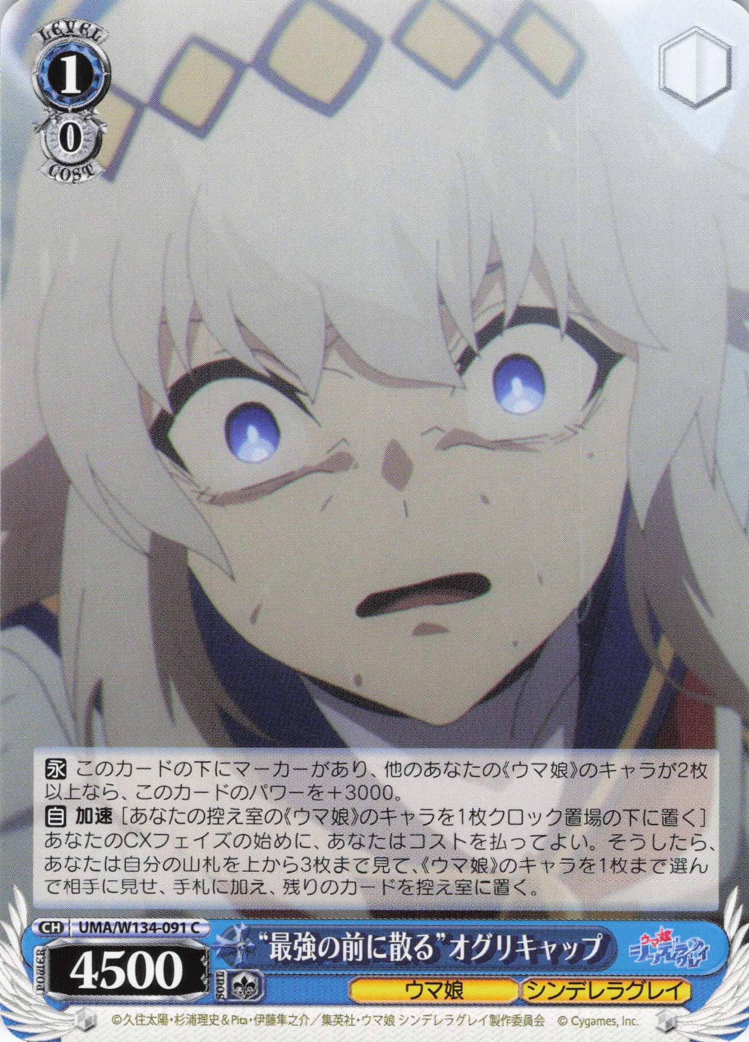 “最強の前に散る”オグリキャップ(C)(UMA/W134-091)