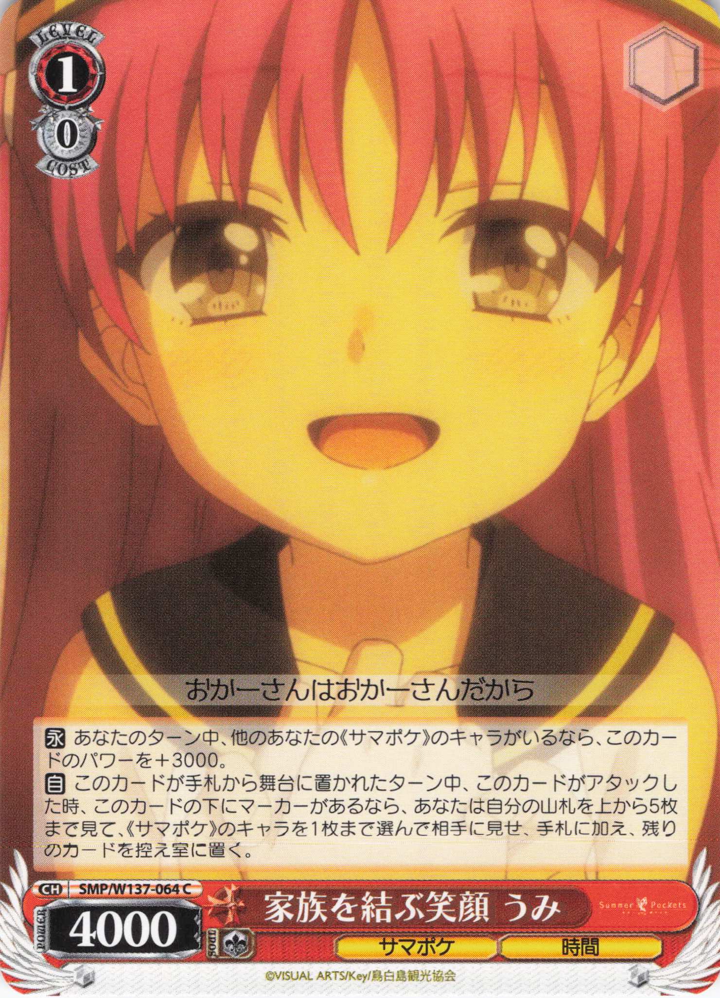 家族を結ぶ笑顔 うみ(C)(SMP/W137-064)