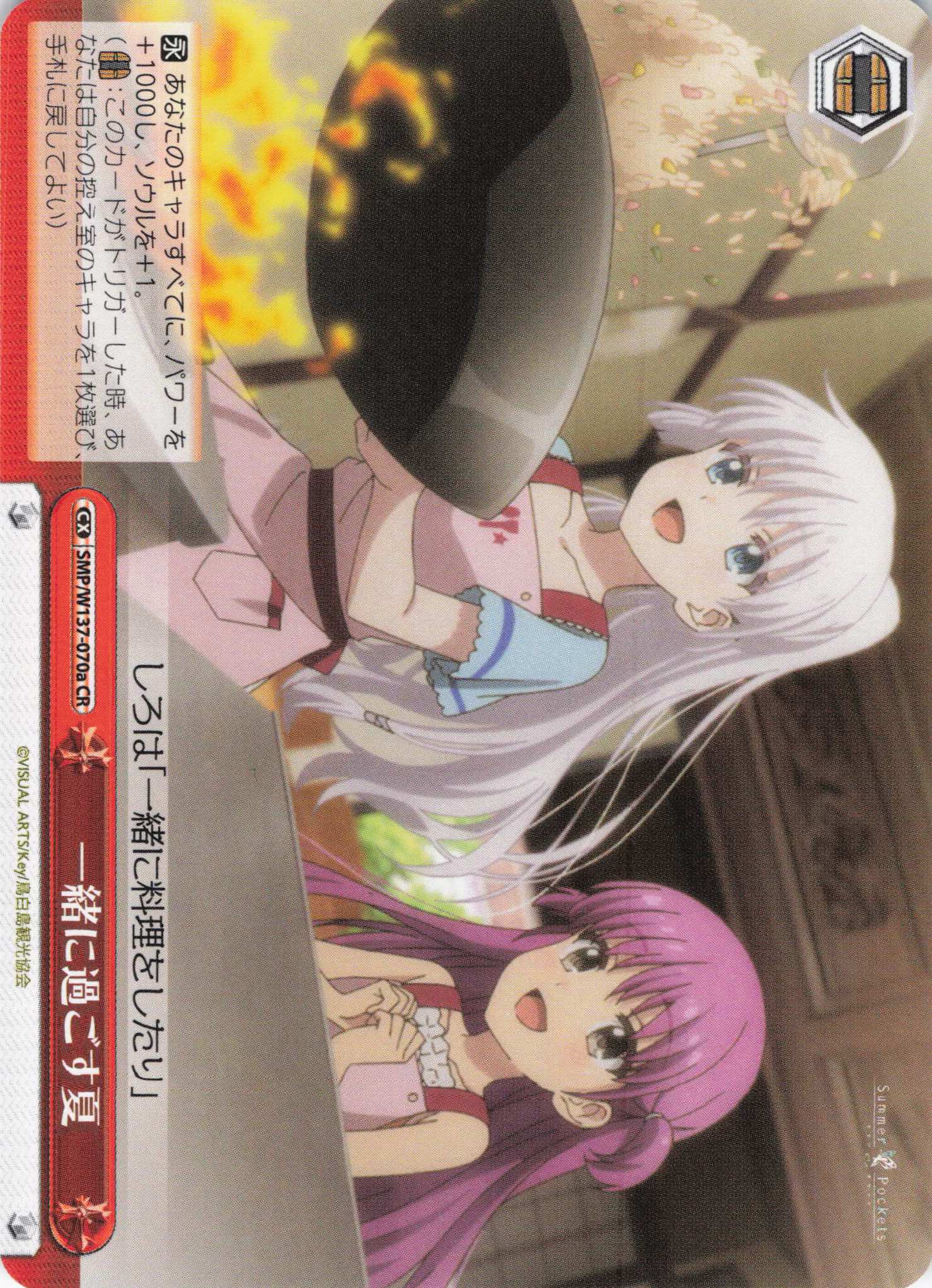 一緒に過ごす夏(CR)(SMP/W137-070a)