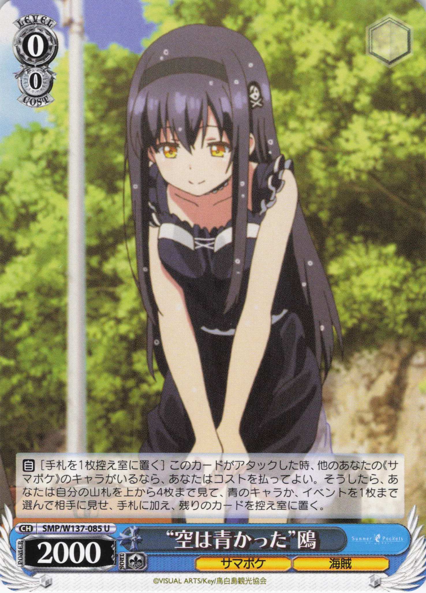 “空は青かった”鴎(U)(SMP/W137-085)