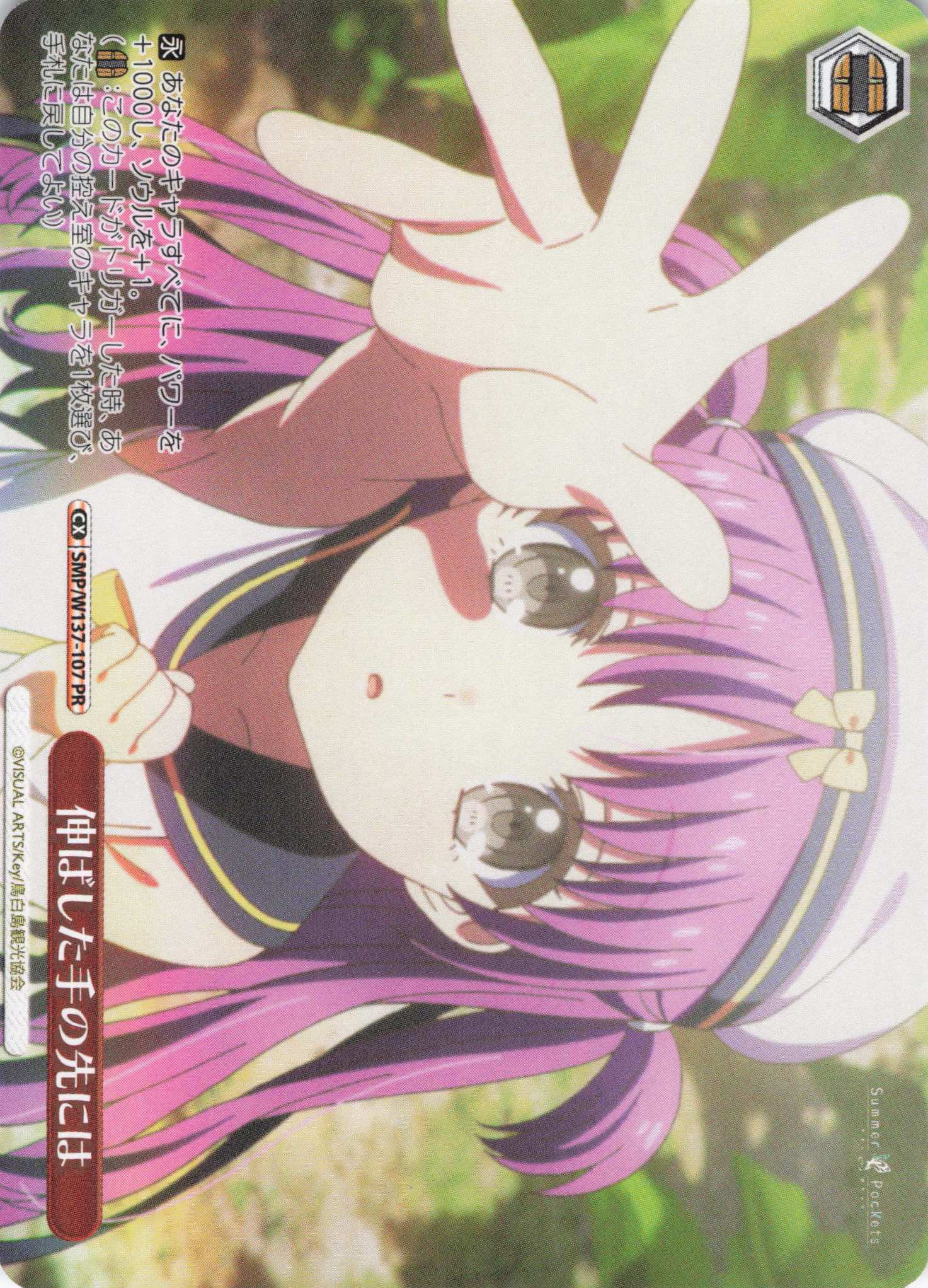 伸ばした手の先には(PR)(SMP/W137-107)