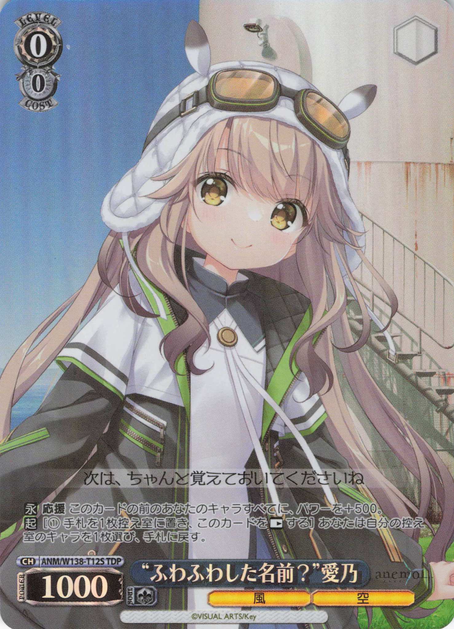 “ふわふわした名前？”愛乃(TDP)(ANM/W138-T12S)