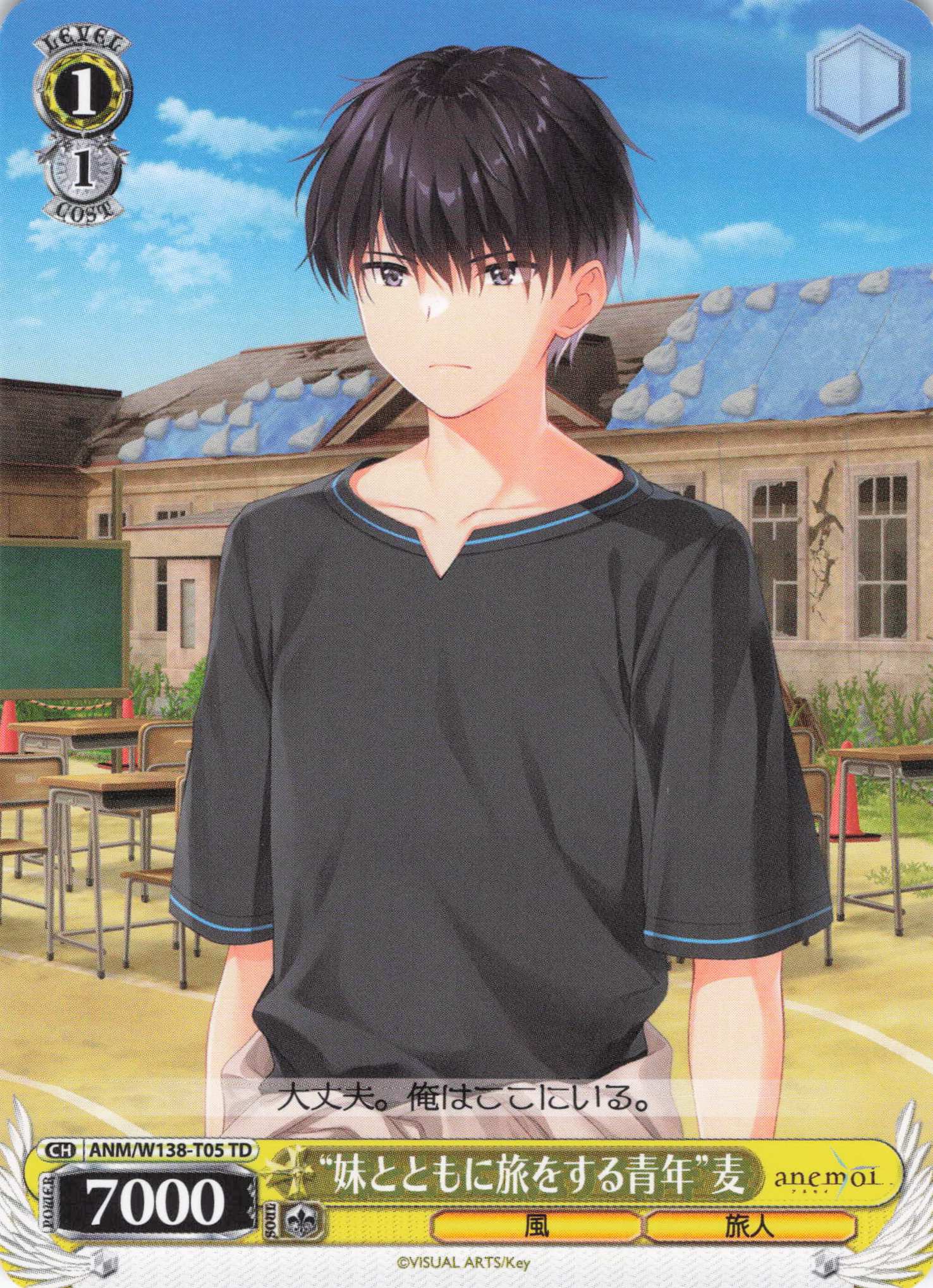 “妹とともに旅をする青年”麦(TD)(ANM/W138-T05)