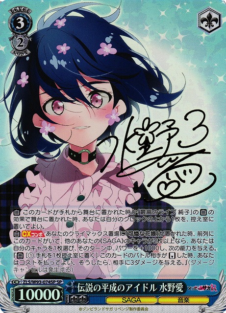 伝説の平成のアイドル 水野愛(SP)(ZLS/W93-074SP)