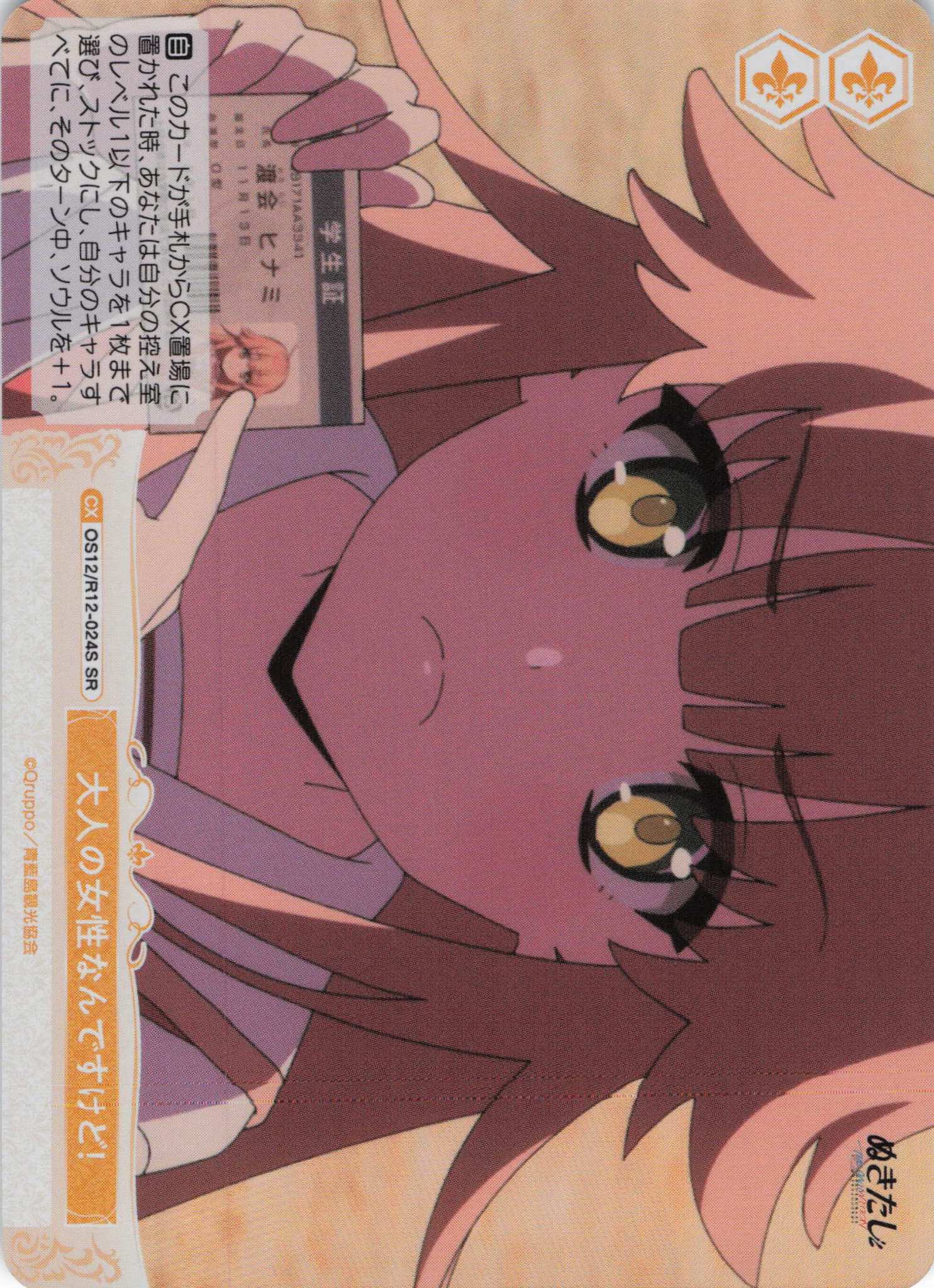 大人の女性なんですけど！(SR)(OS12/R12-024S)